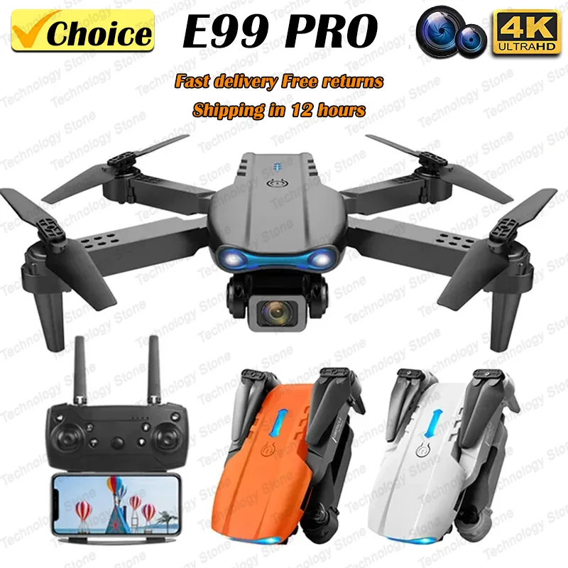 Drone Rc E99 Pro - Dron K3 E99PRO z podwójnymi kamerami