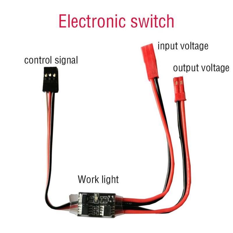 Drone Rc Signal - 2-20A Wysokoprądowy Elektroniczny Przełącznik Sterowany Zdalnie