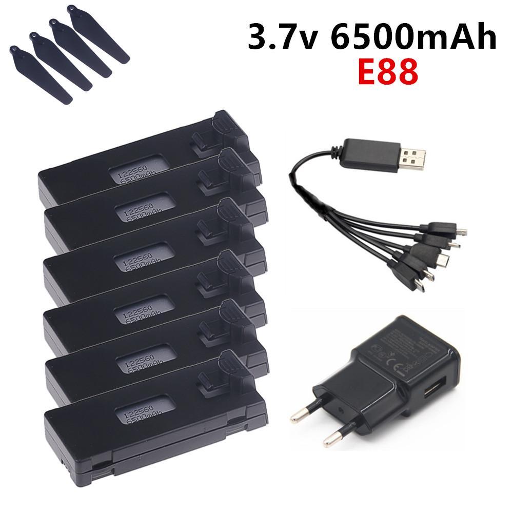Drone Rc E99 - Akumulator Lipo 3.7V 6500mAh do E88