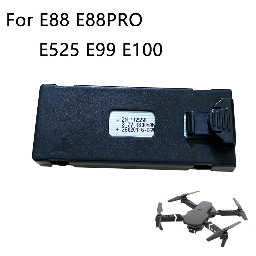 Drone Rc E99 - E88 bateria do drona 3.7V 1800mAh