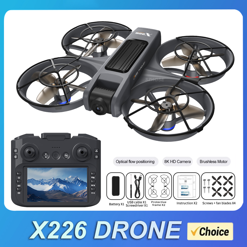 Drone Rc Helicopter With Camera - Nowy dron RC X226 2.4G 5G