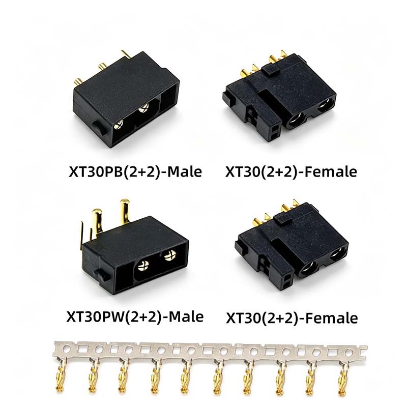 Drone Rc Signal - 5 szt. Amass XT30(2+2)-F XT30PB(2+2)-M XT30PW(2+2)-M