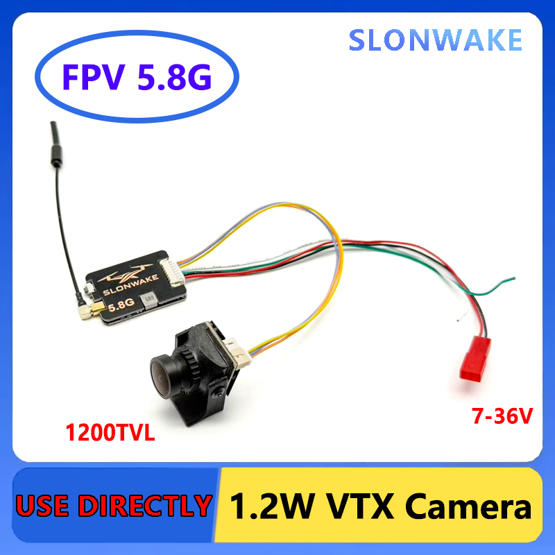 Fpv Camera Cmos - SLONWAKE 5.8G Nadajnik Dalekiego Zasięgu VTX