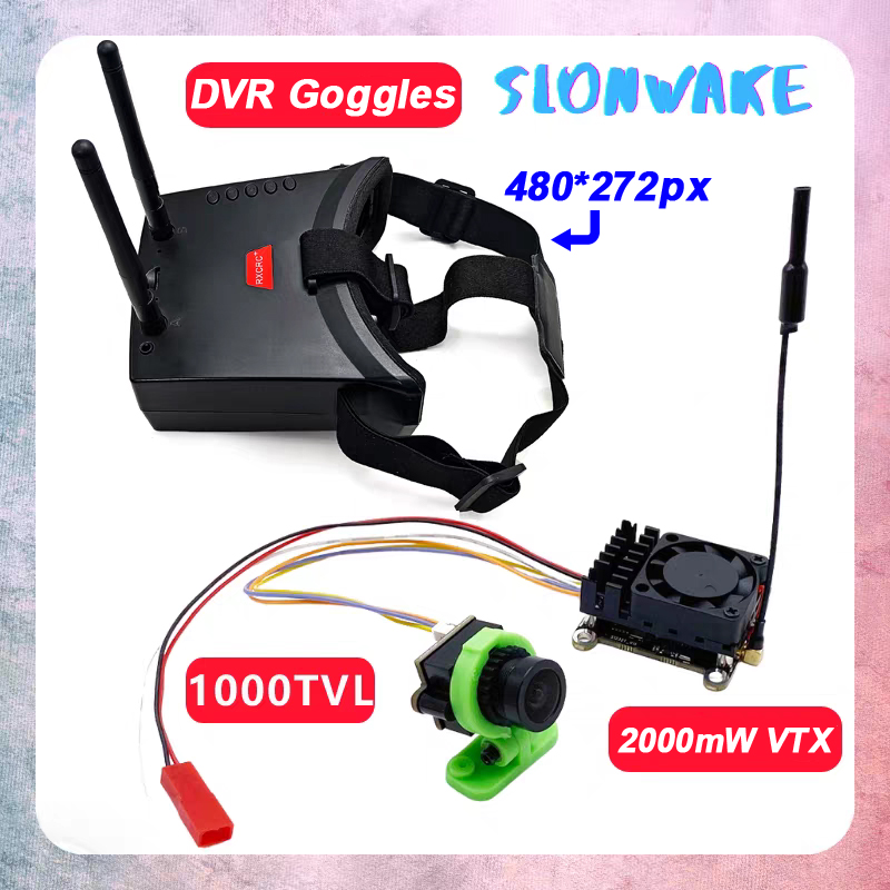 Analog Fpv Transmitter - Zasięg ponad 20 km, 5.8 GHz,