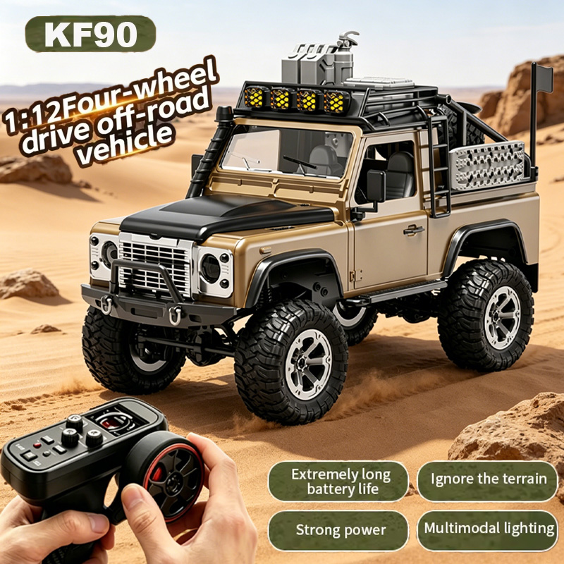 Drone Lidi Rc - KF90 1:12 4WD RC Samochód Terenowy
