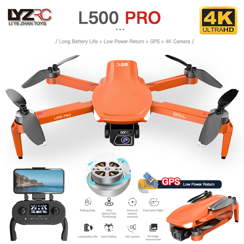 L500 PRO GPS Drone 4K Profesio – Drone Rc Fpv Manual recenzja i cena