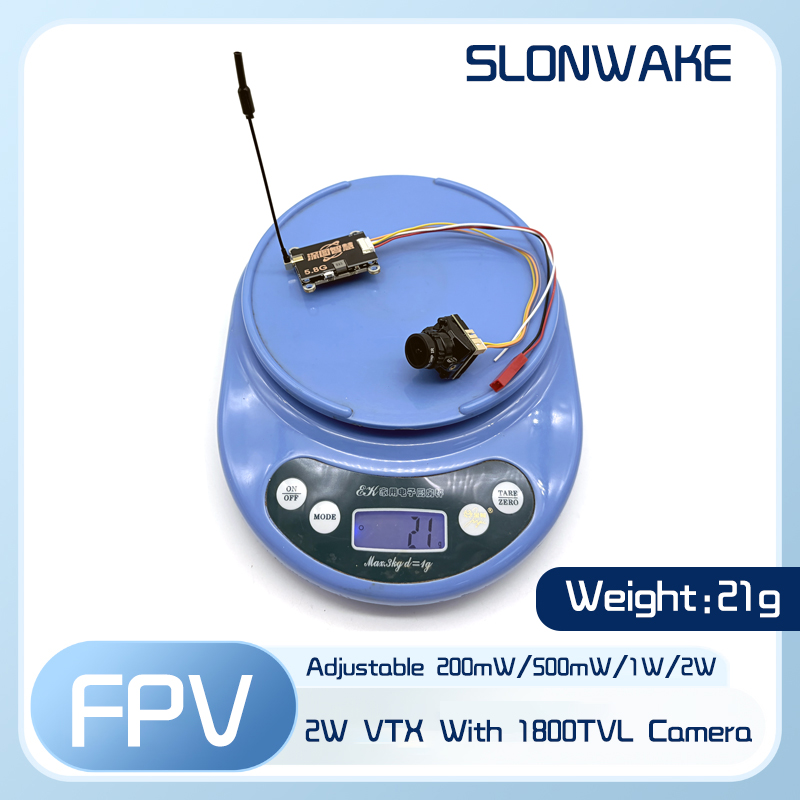 Nadajnik SLONWAKE 5.8G 56CH 2W – Fpv Camera Cmos recenzja i cena