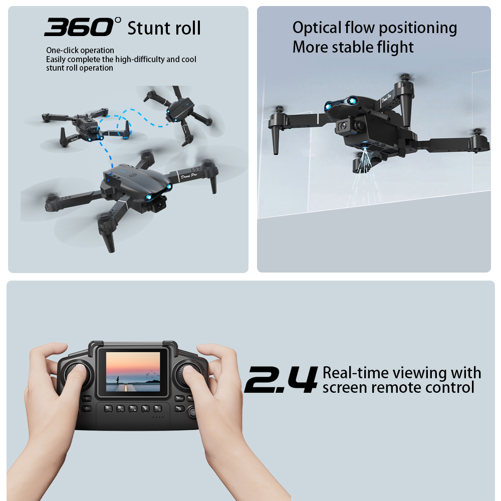 Dron RC ZNLYRION 4K z podwójną – Drone Rc E99 Pro recenzja i cena