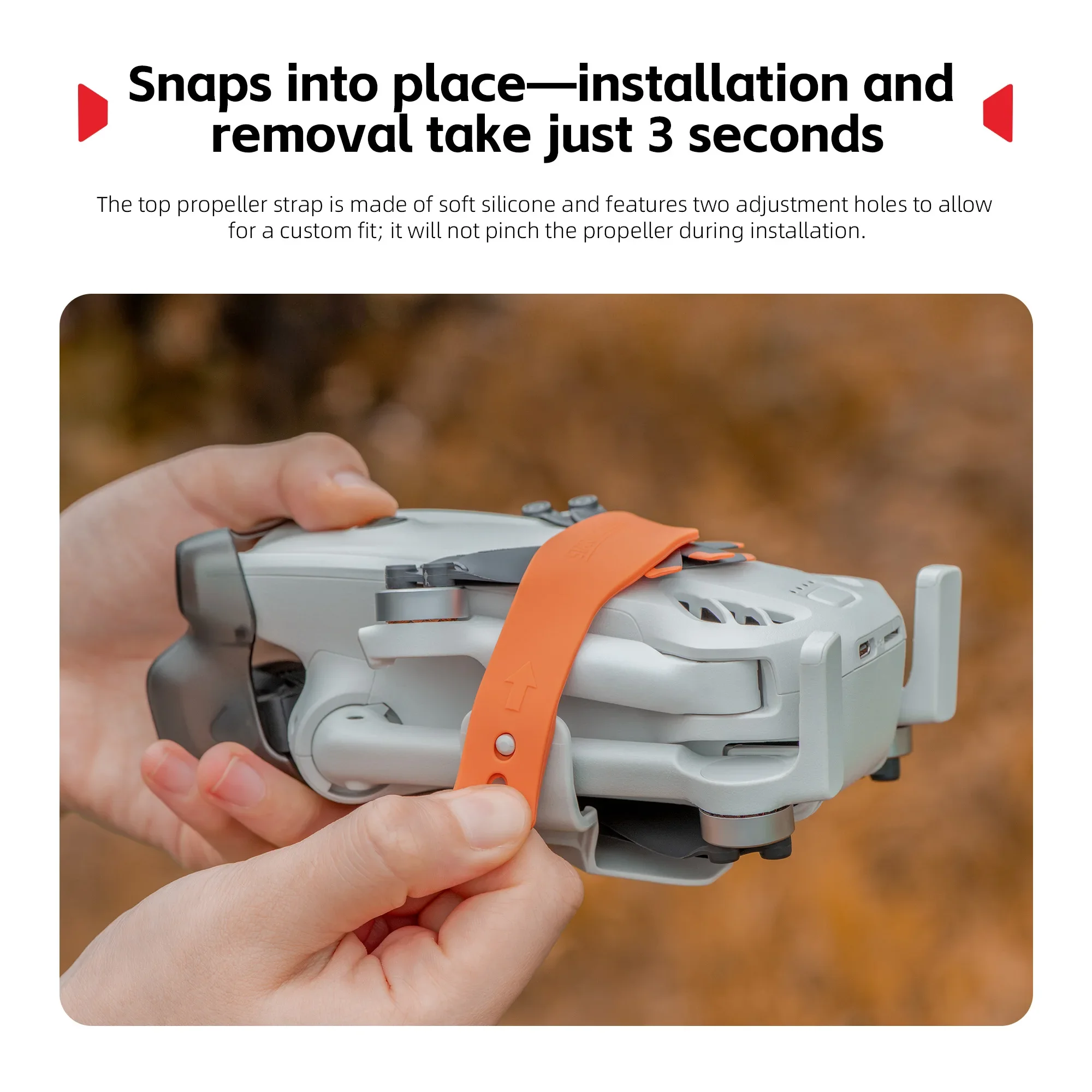 Stabilizator mocowania śmigieł – Drone Dji Rc N1 recenzja i cena