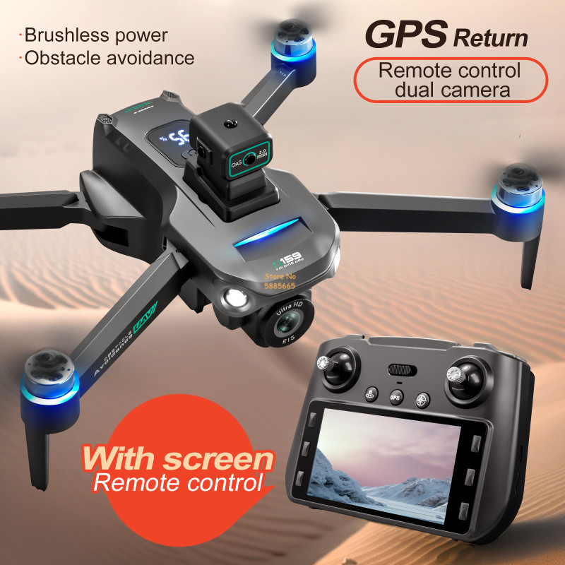Podwójna kamera 8K 5G WIFI FPV – Drone Rc Gps recenzja i cena