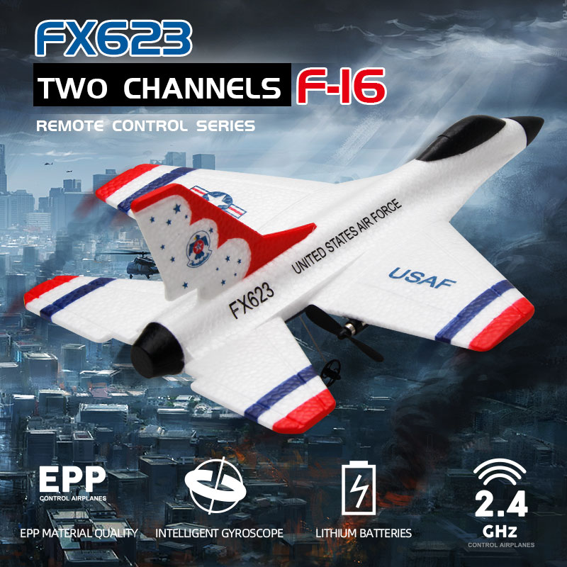 Nowy Fx623/F16 RC samolot dwuk – Rc Wing Glider recenzja i cena