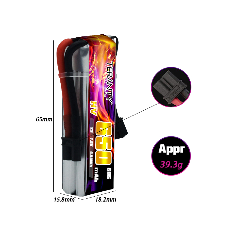 2/4/6/10 SZT. TERANTY 650mAh 2 – Drone Rc Kit recenzja i cena