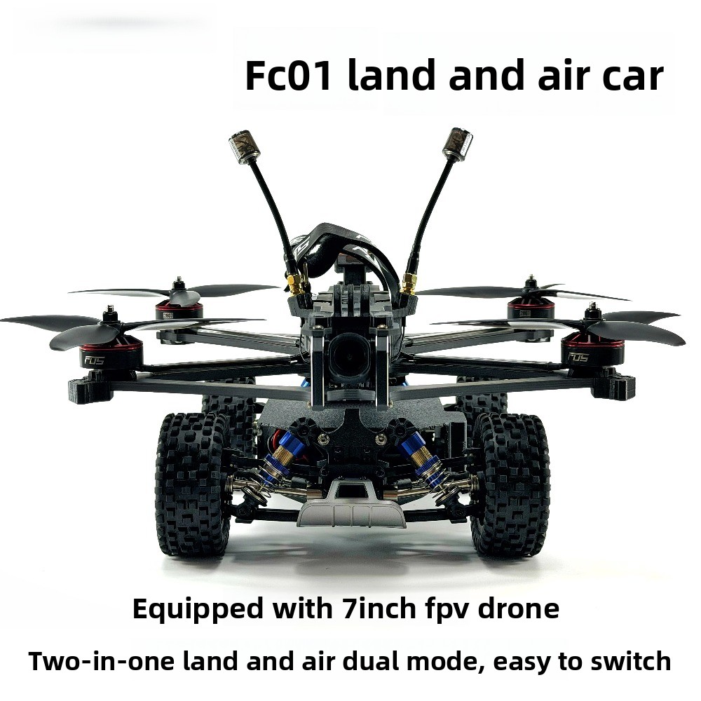 Amfibijny 7-calowy dron FPV –  – Drone Rc Car Hybrid recenzja i cena