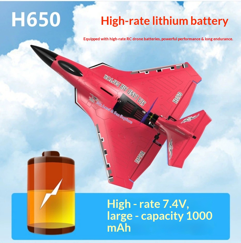 6-kanałowy samolot RC H650 Rap – Rc Wing Glider recenzja i cena