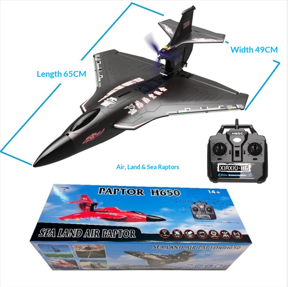 6-kanałowy samolot RC H650 Rap – Rc Wing Glider recenzja i cena