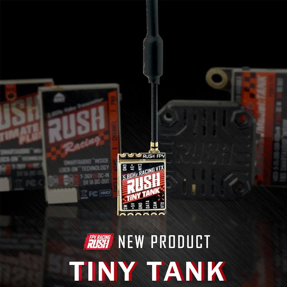 RUSHFPV Tiny Tank VTX 5.8GHz 3 – Analog Fpv Transmitter recenzja i cena