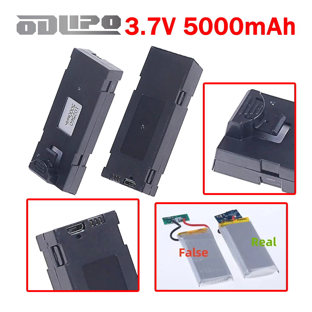 NOWA Bateria 3.7V 5000mAh do D – Drone Rc E99 Pro recenzja i cena