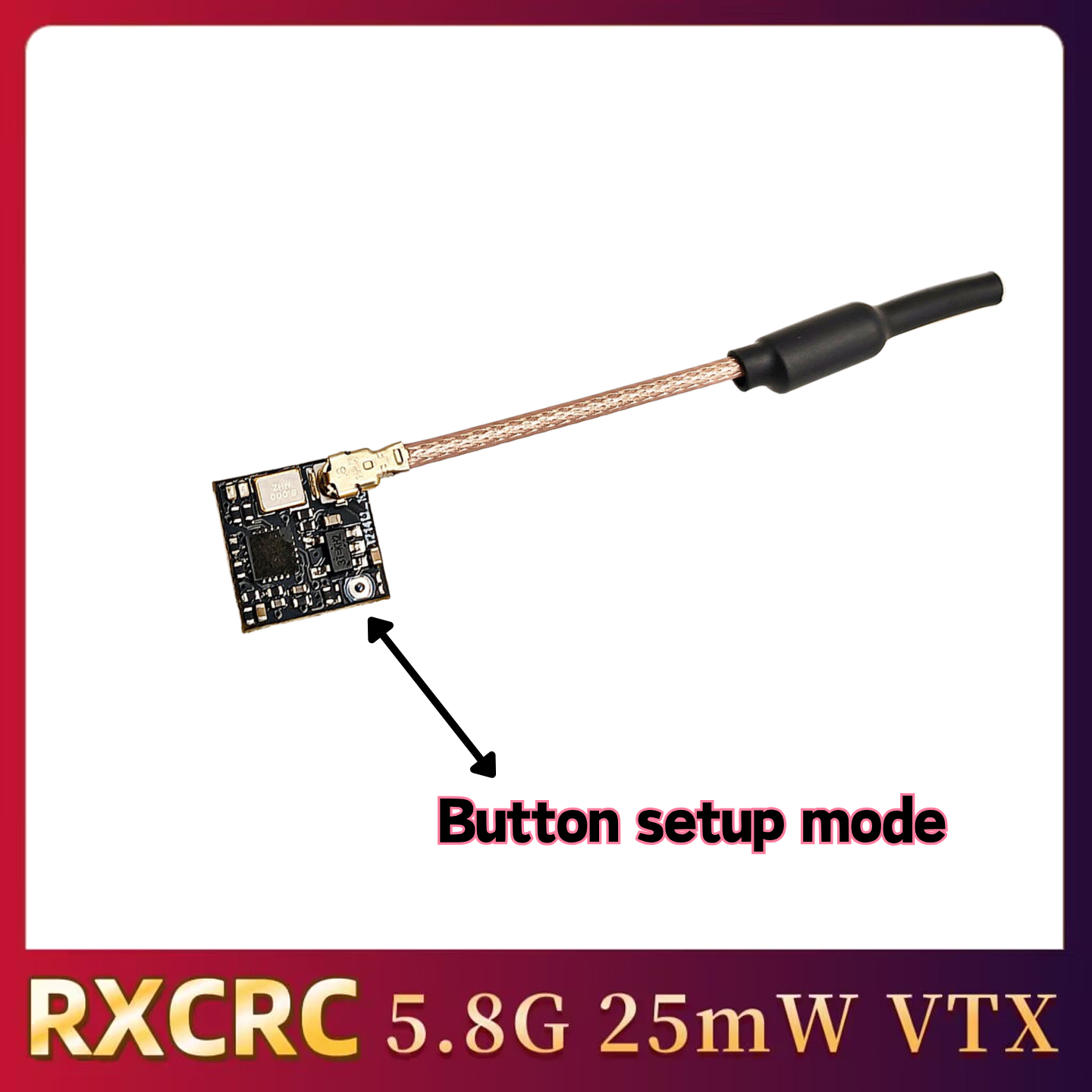 RXCRC 5.8GHz 48CH FPV 25mW Ana – Drone Rc Aircraft recenzja i cena