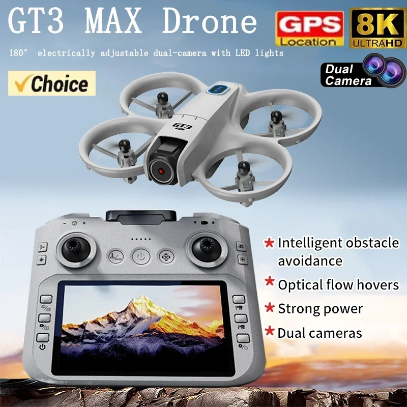 2026 NOWY GT3 Mini z LED, skła – Drone Pro Rc Ufo recenzja i cena
