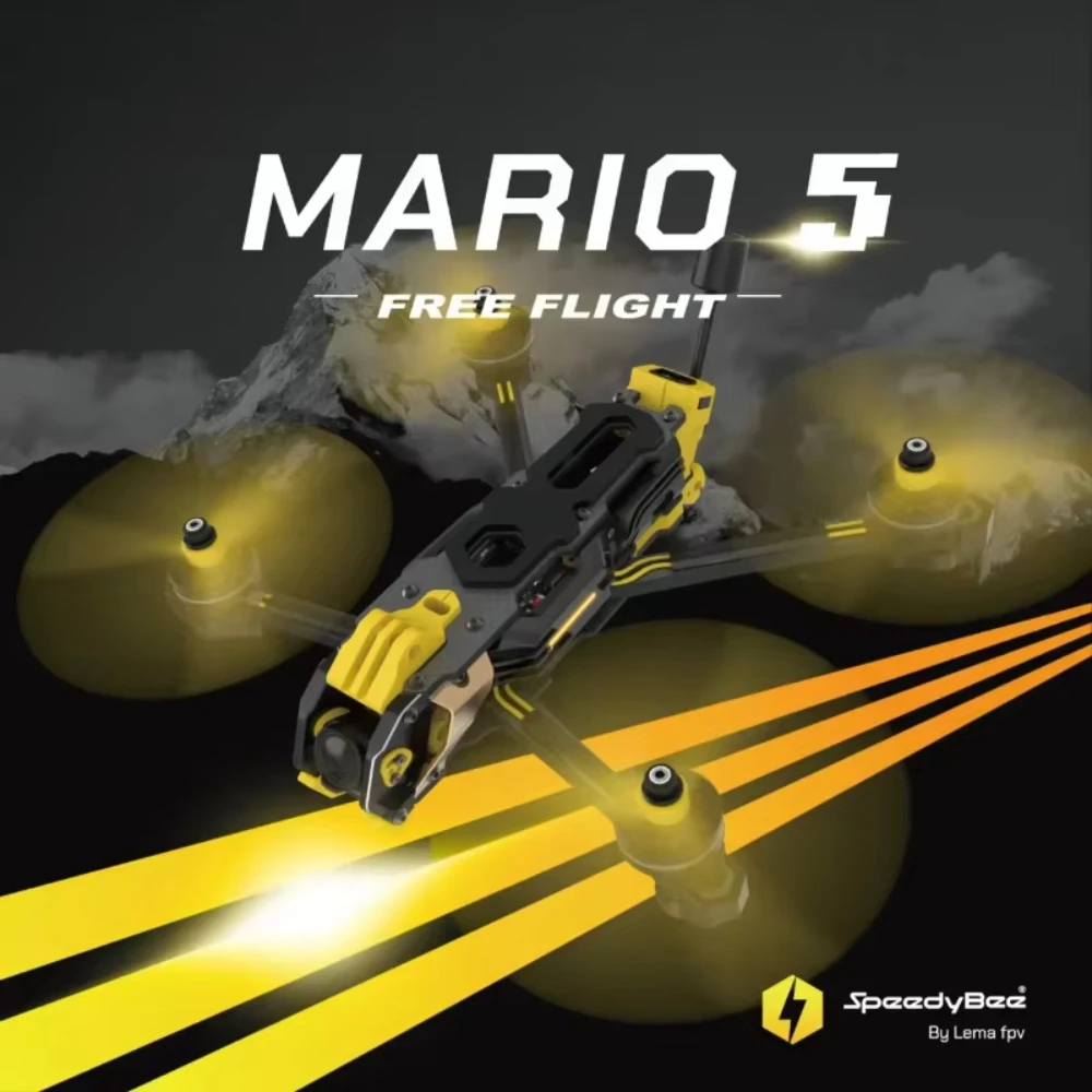 Zestaw ramy Speedybee Mario 5  – Drone Rc Kit recenzja i cena