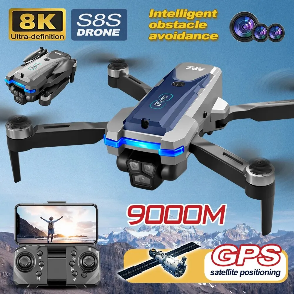 S8S GPS Drone 5G Wifi 8K HD Du – Drone Rc Gps recenzja i cena